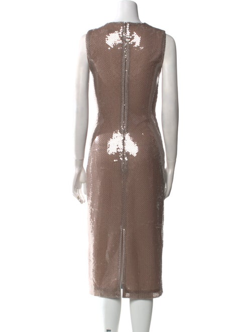 16ARLINGTON Printed Midi Length Dress