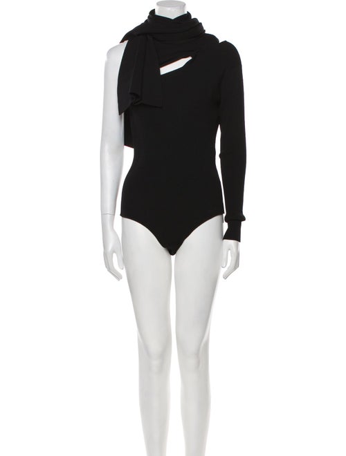 16ARLINGTON Turtleneck Sleeveless Bodysuit