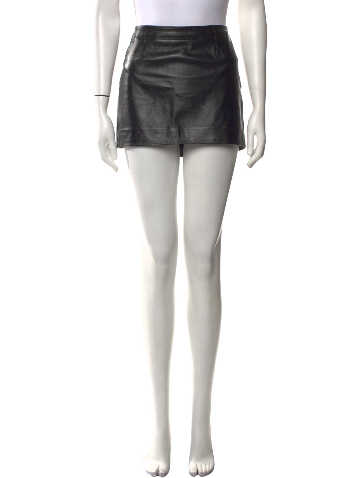 16ARLINGTON Leather Mini Skirt