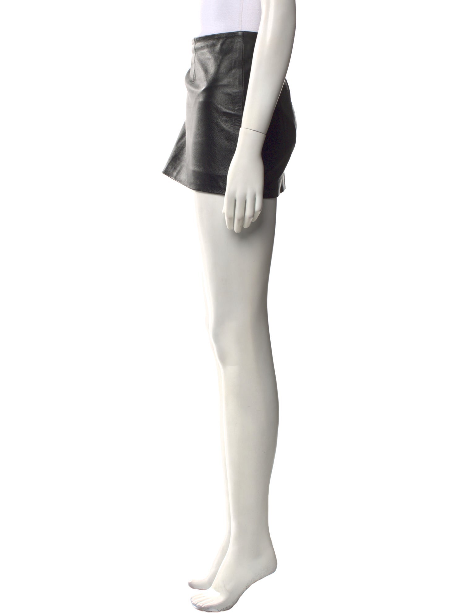 16ARLINGTON Leather Mini Skirt