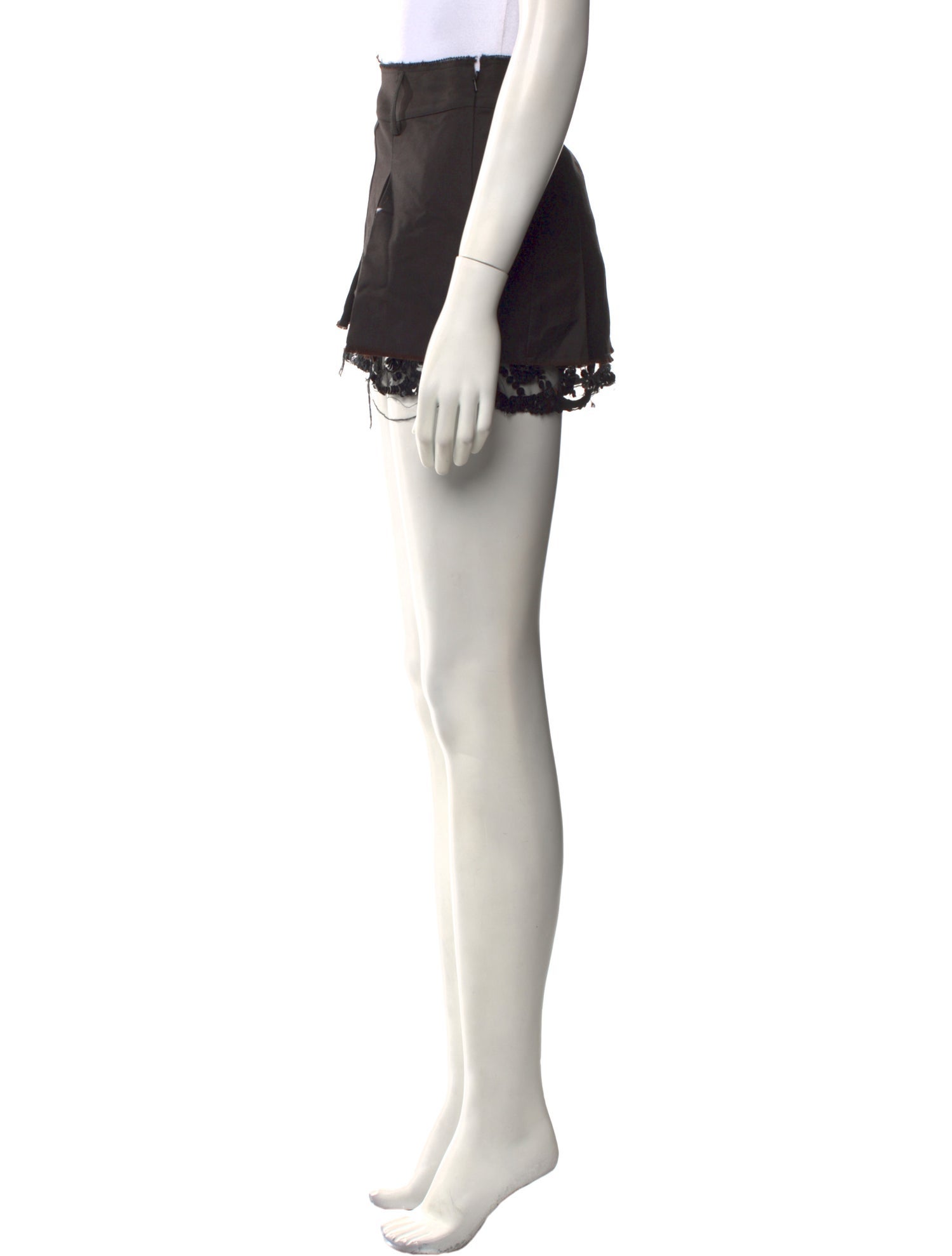 16ARLINGTON Virgin Wool Mini Skirt