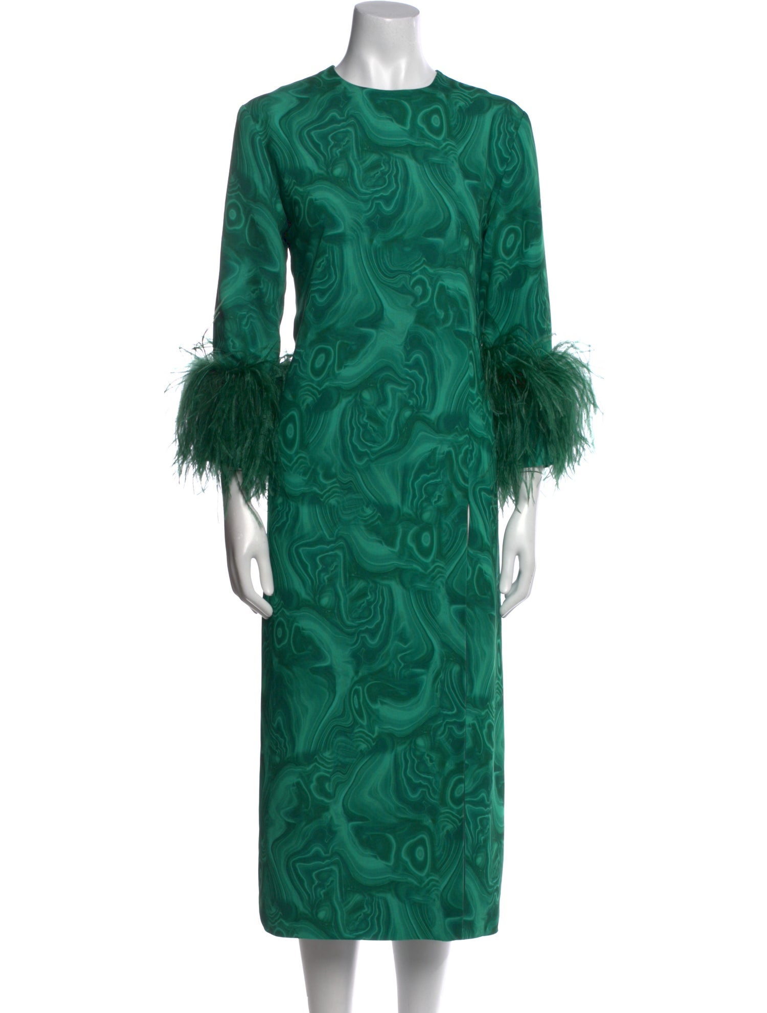 16ARLINGTON Printed Midi Length Dress