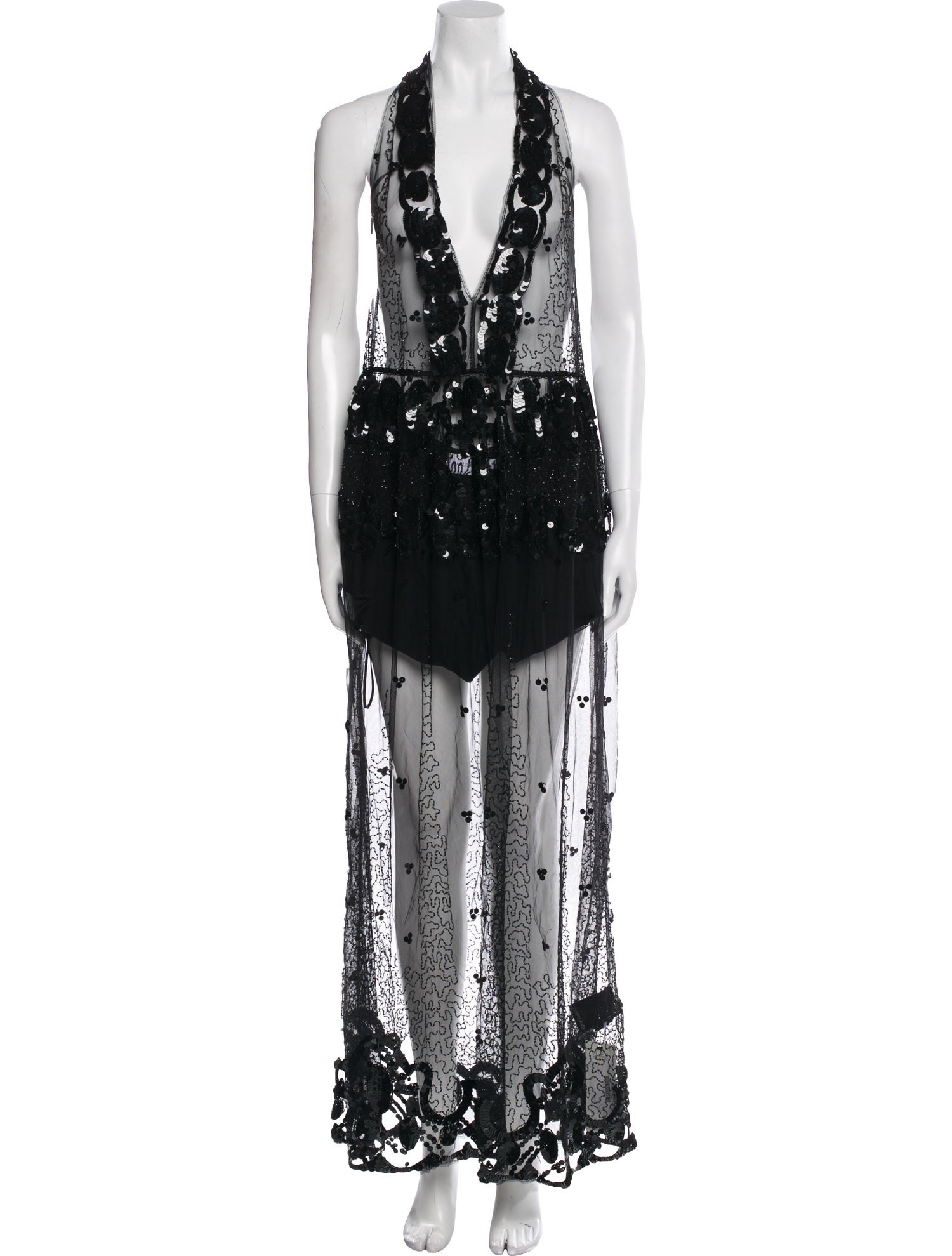 16ARLINGTON Nylon Long Dress