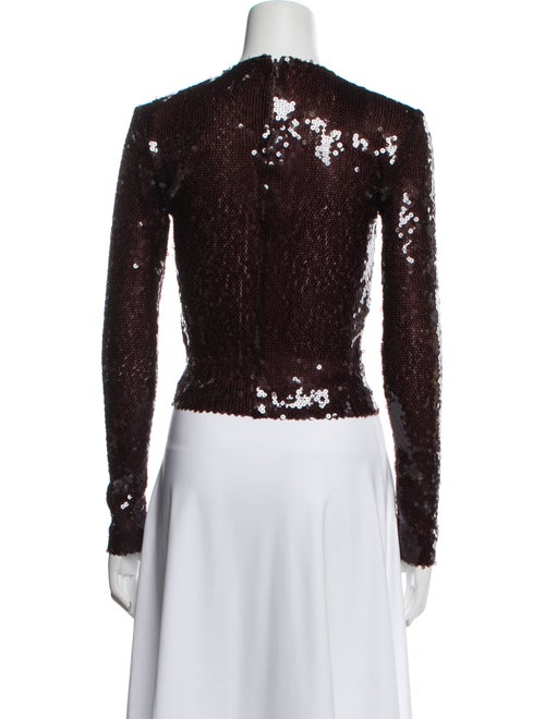 16ARLINGTON Nylon Crew Neck Crop Top