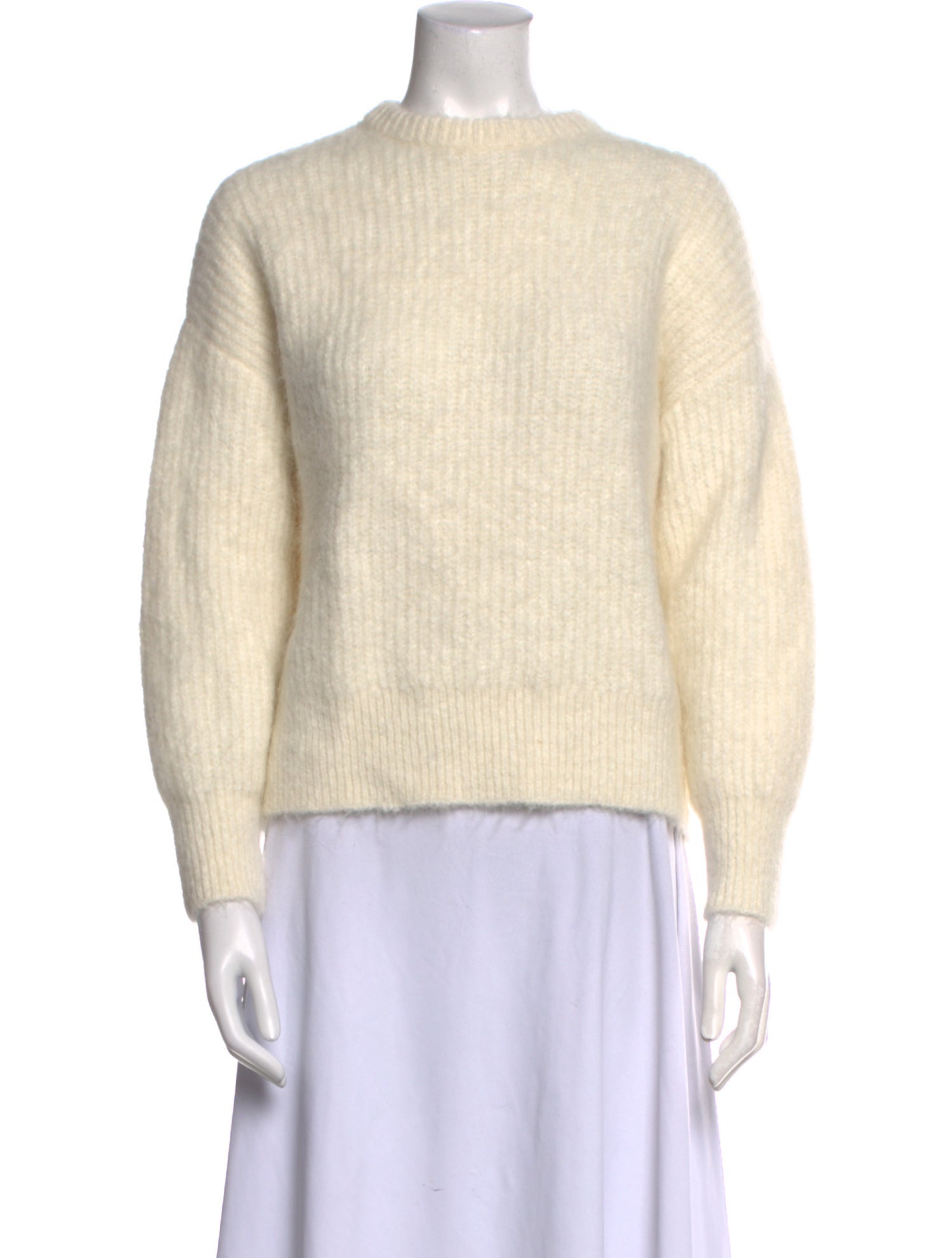 16ARLINGTON Alpaca Crew Neck Sweater