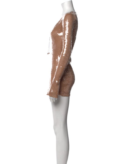 16ARLINGTON Scoop Neck Mini Dress