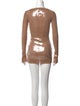 16ARLINGTON Scoop Neck Mini Dress