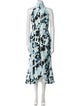 16ARLINGTON Printed Midi Length Dress