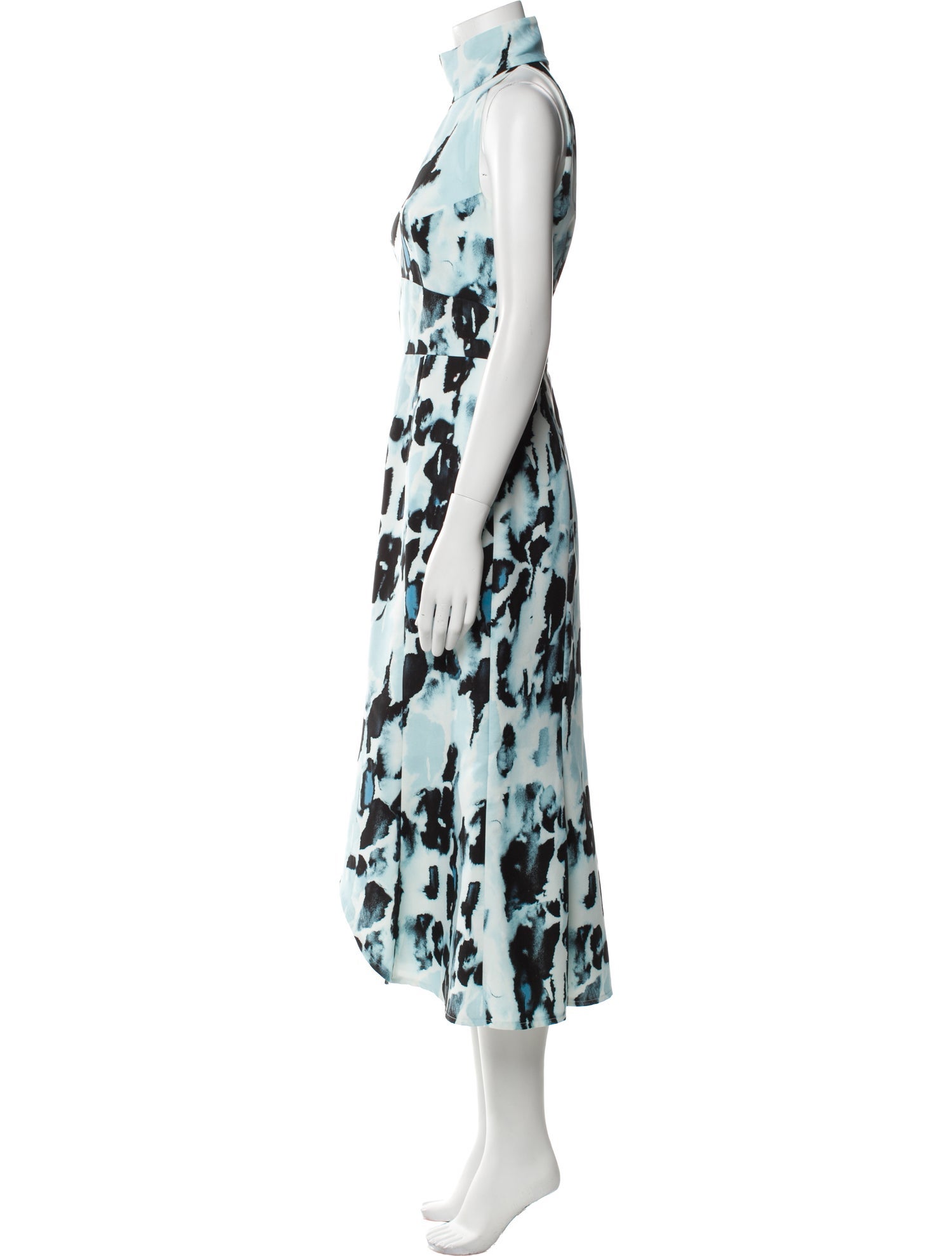 16ARLINGTON Printed Midi Length Dress