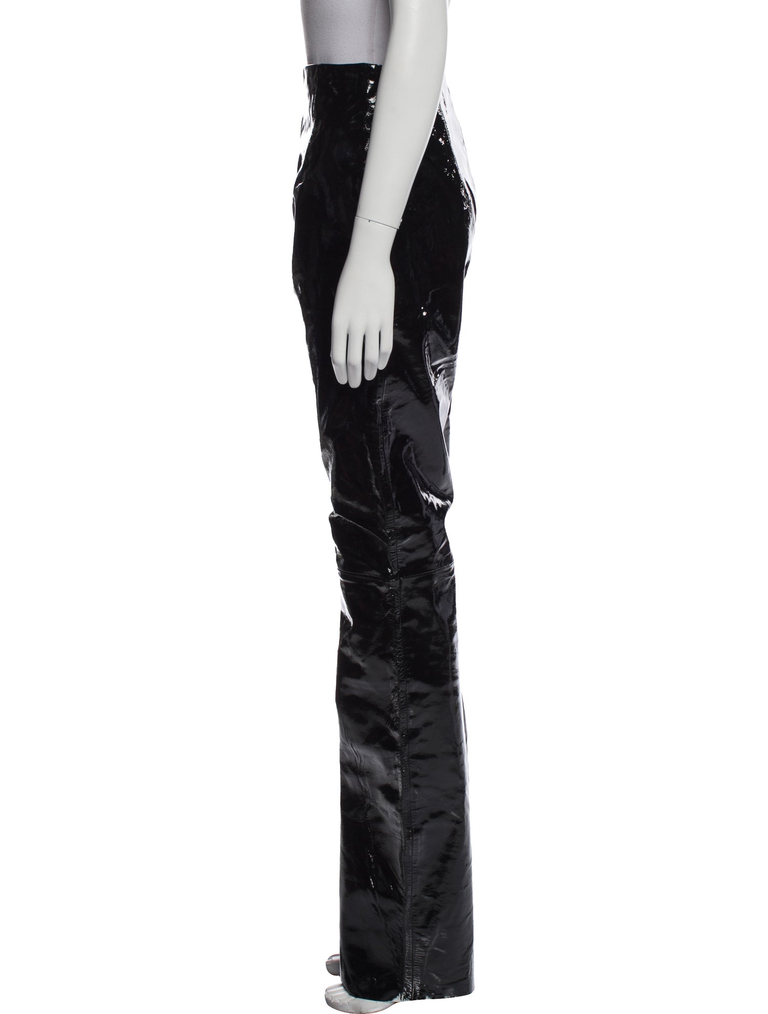 16ARLINGTON Leather Straight Leg Pants