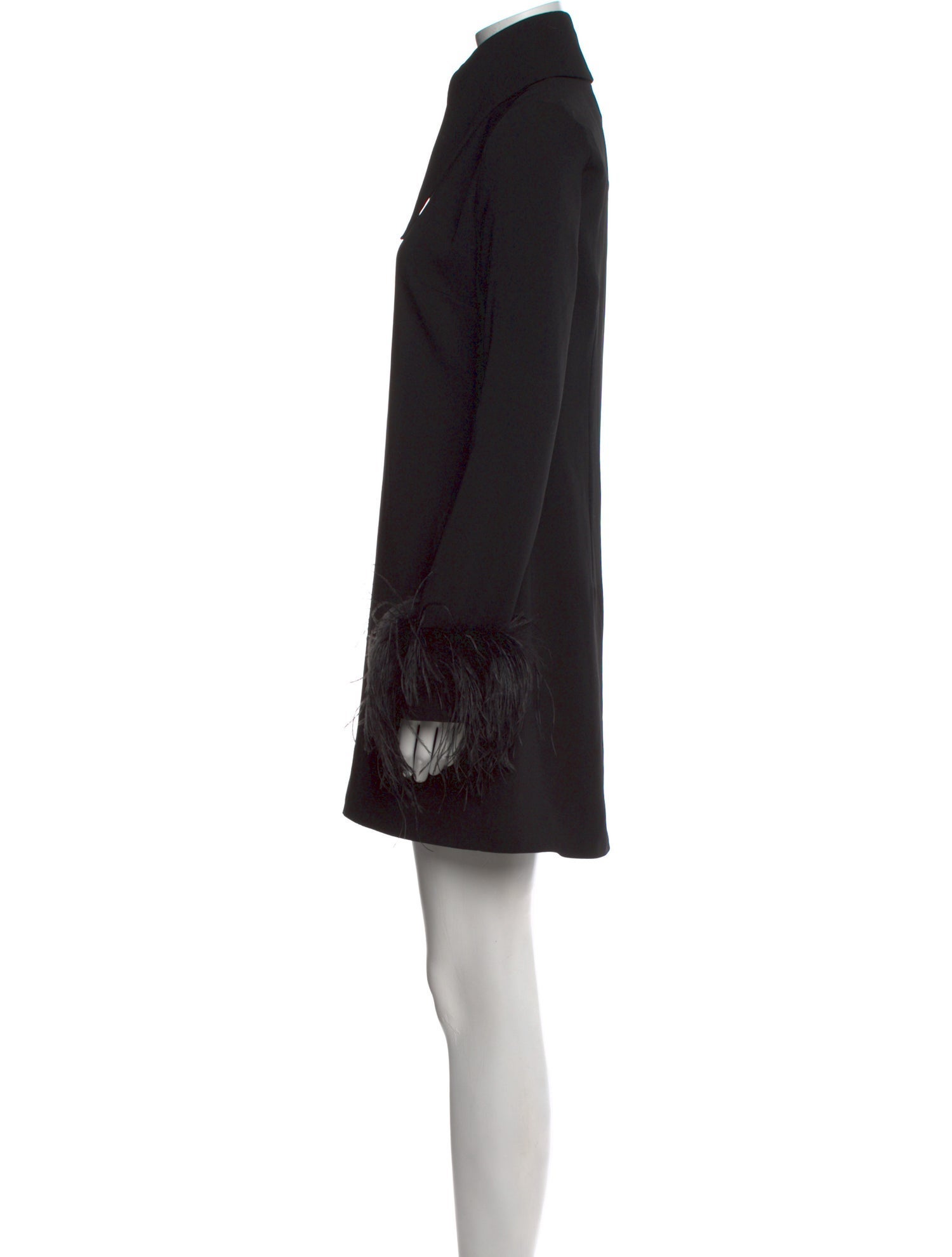 16ARLINGTON Mock Neck Mini Dress