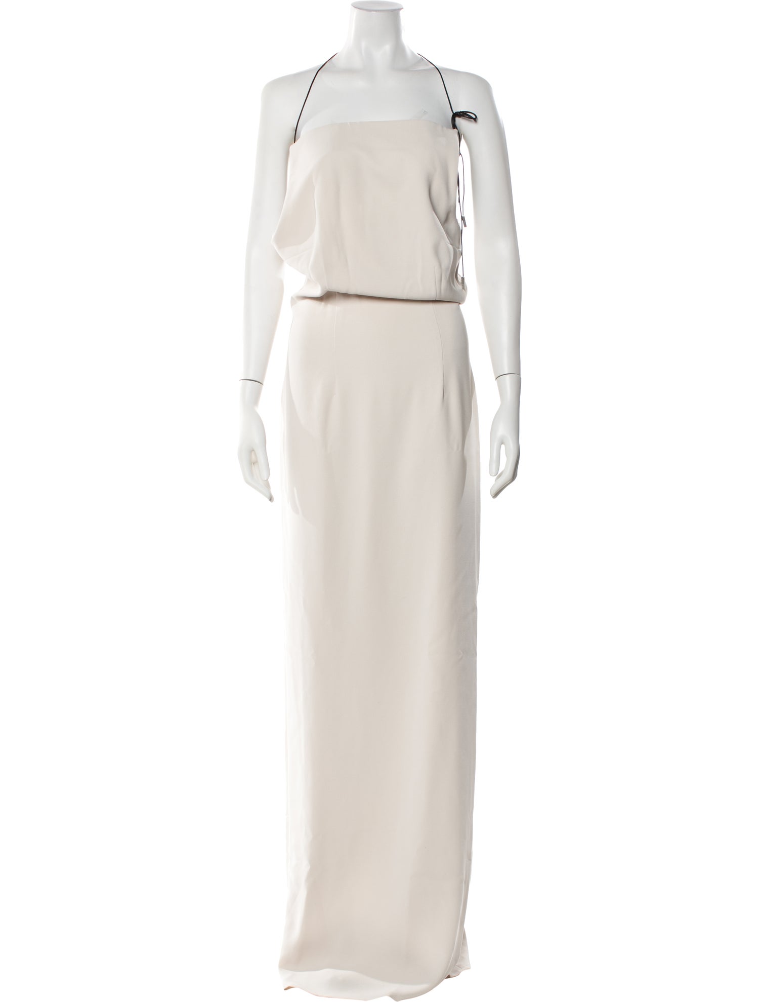 16ARLINGTON Square Neckline Long Dress