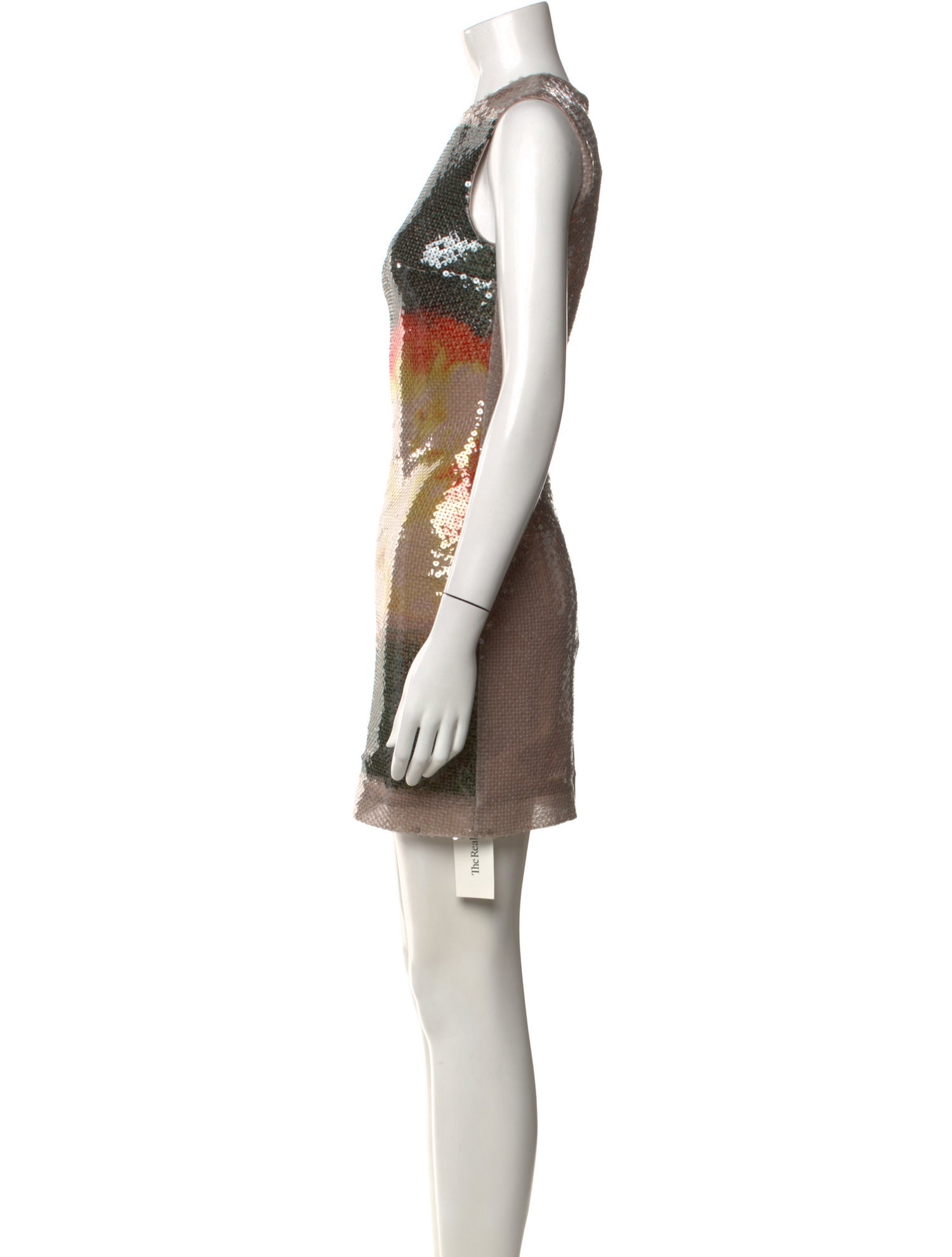 16ARLINGTON Graphic Print Mini Dress w/ Tags