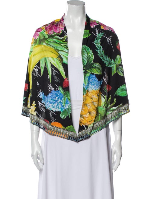Camilla Printed Cover-Up Black