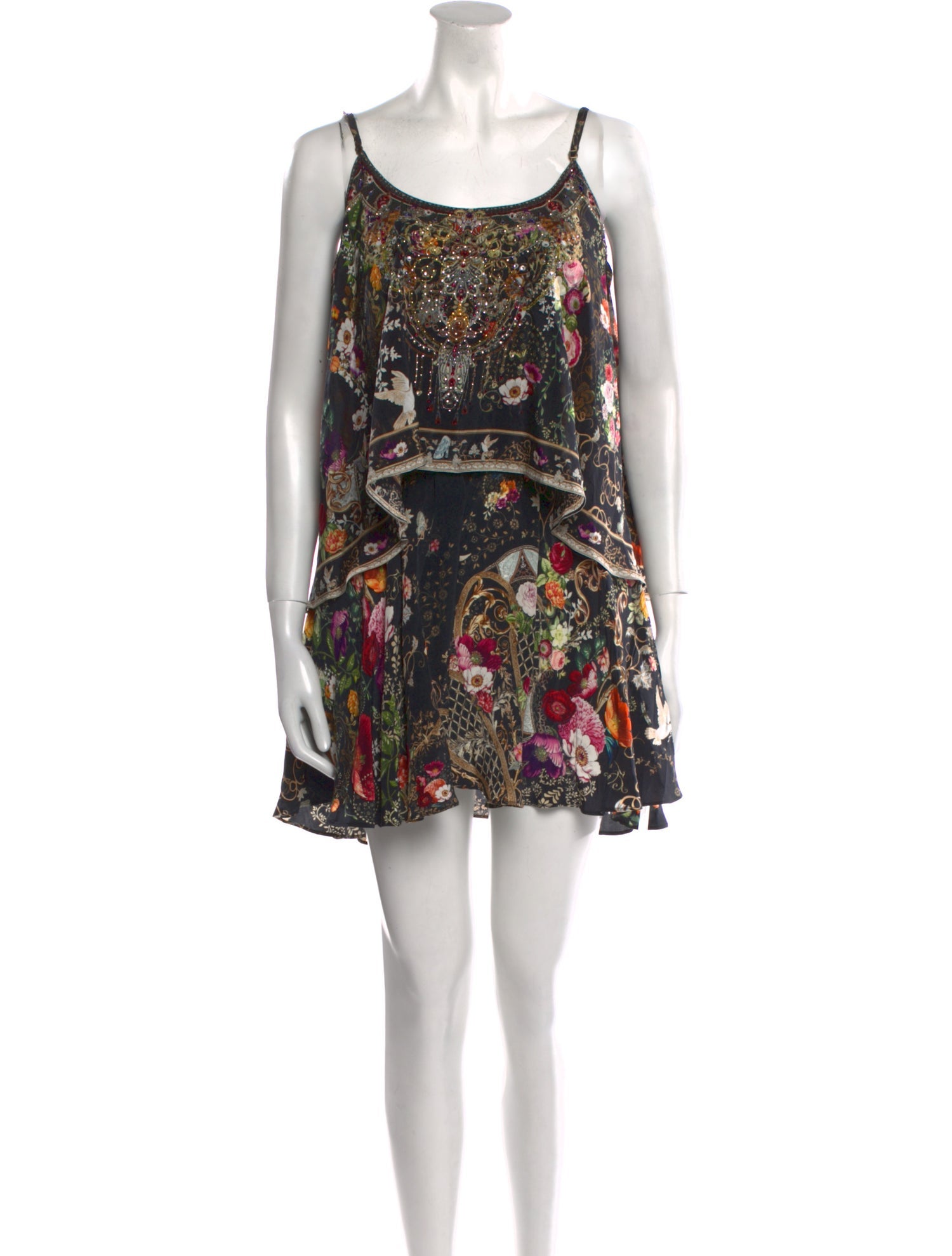 Camilla Sleeveless Mini Printed Dress