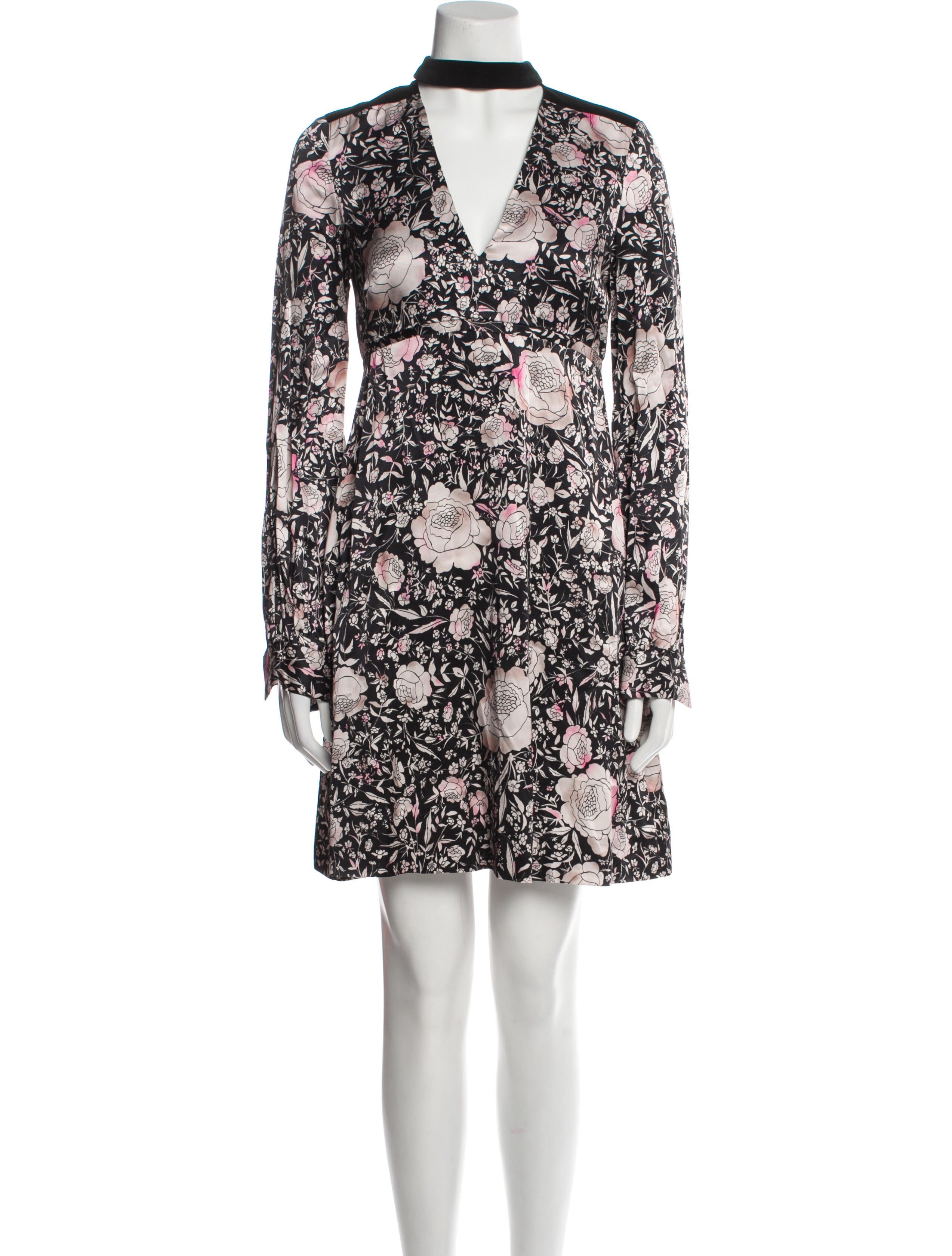 Jill Stuart Floral Print Mini Dress w/ Tags