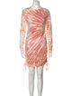 Cotton Citizen Tie-Dye Print Mini Dress