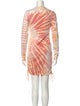 Cotton Citizen Tie-Dye Print Mini Dress