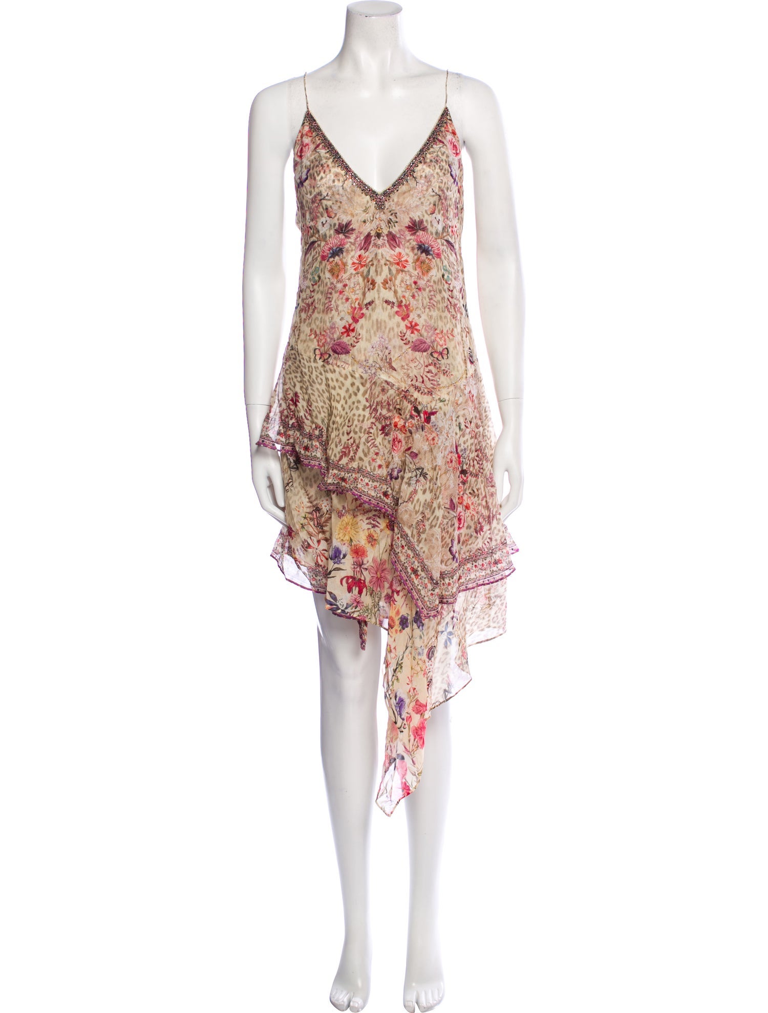 Camilla Silk Long Dress