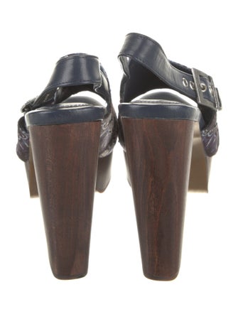 Camilla Crystal Embellishments Slingback Sandals