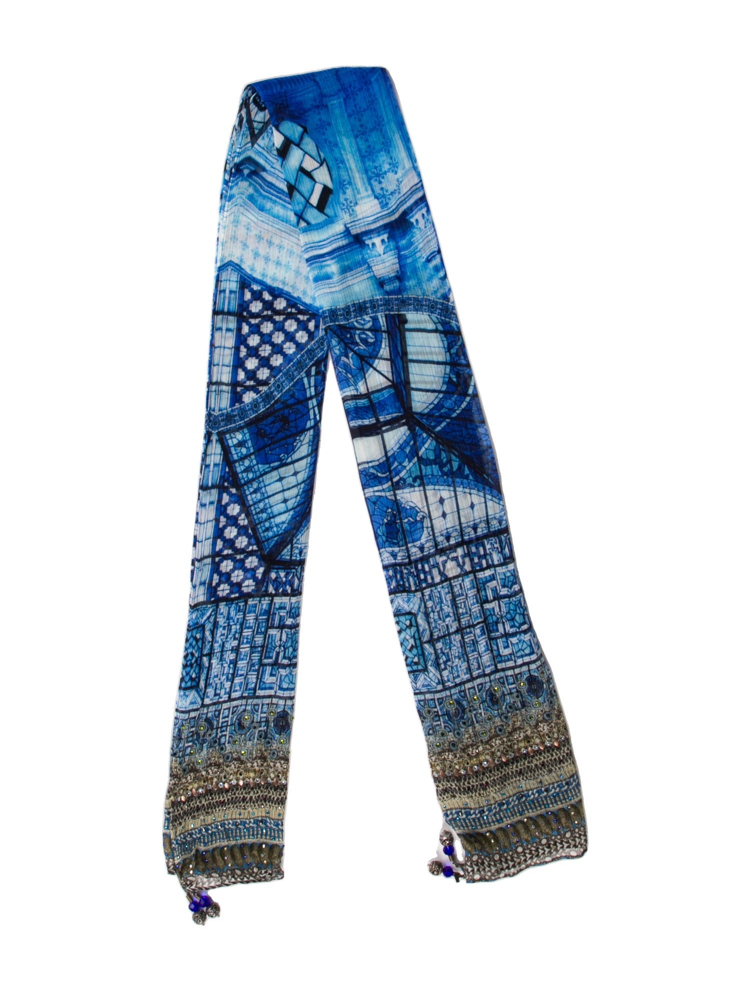 Camilla Silk Printed Scarf