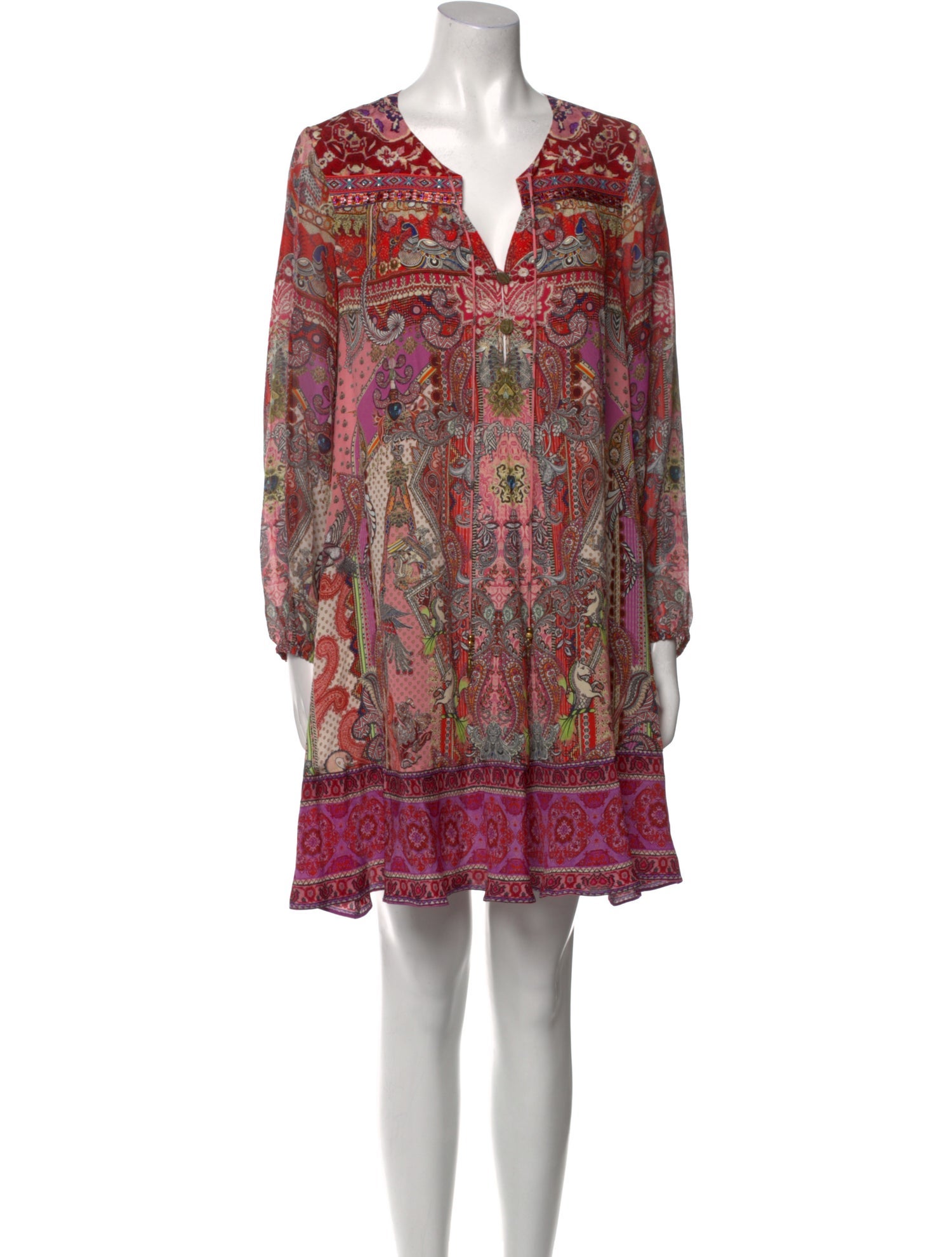 Camilla Silk Mini Dress