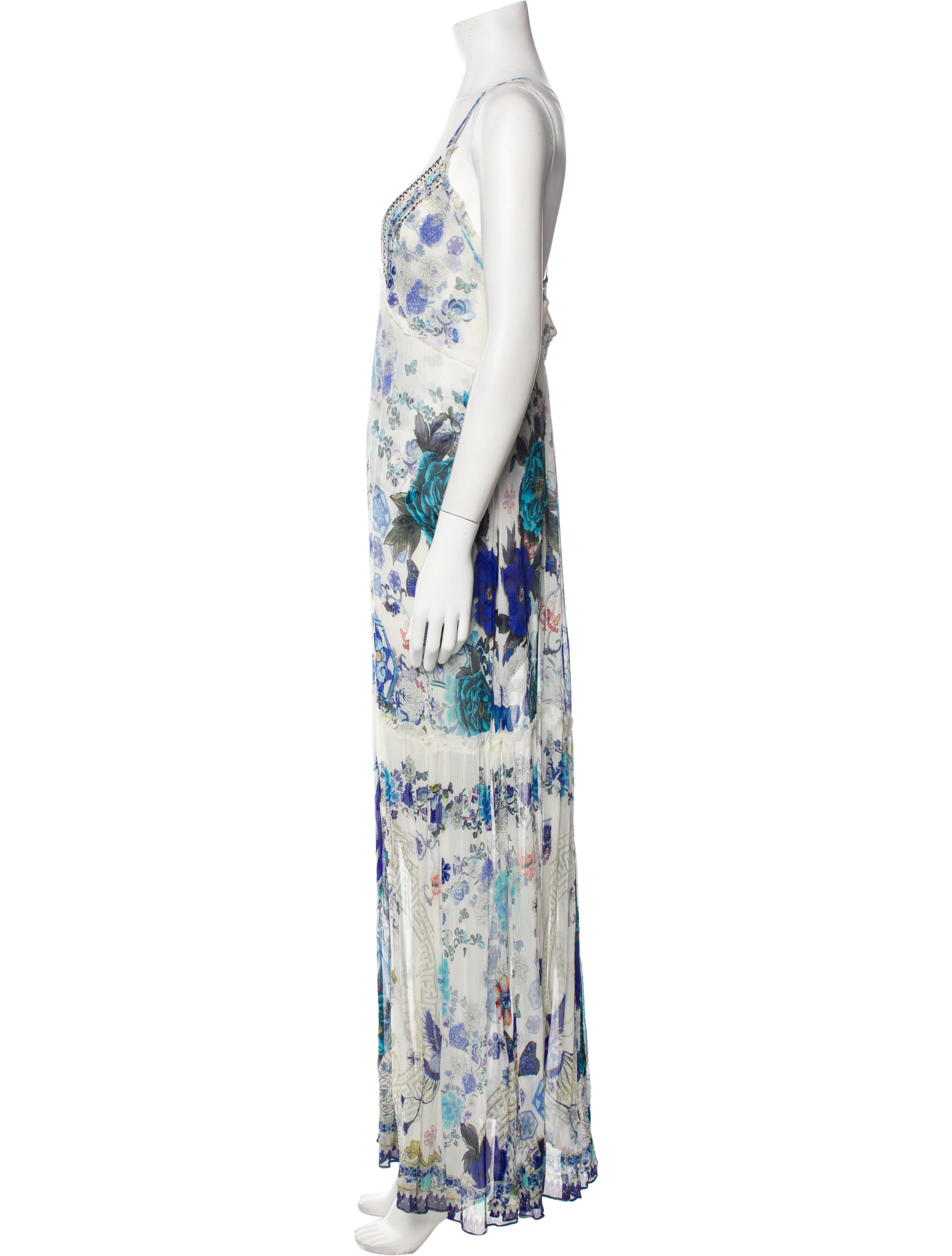 Camilla Silk Long Dress