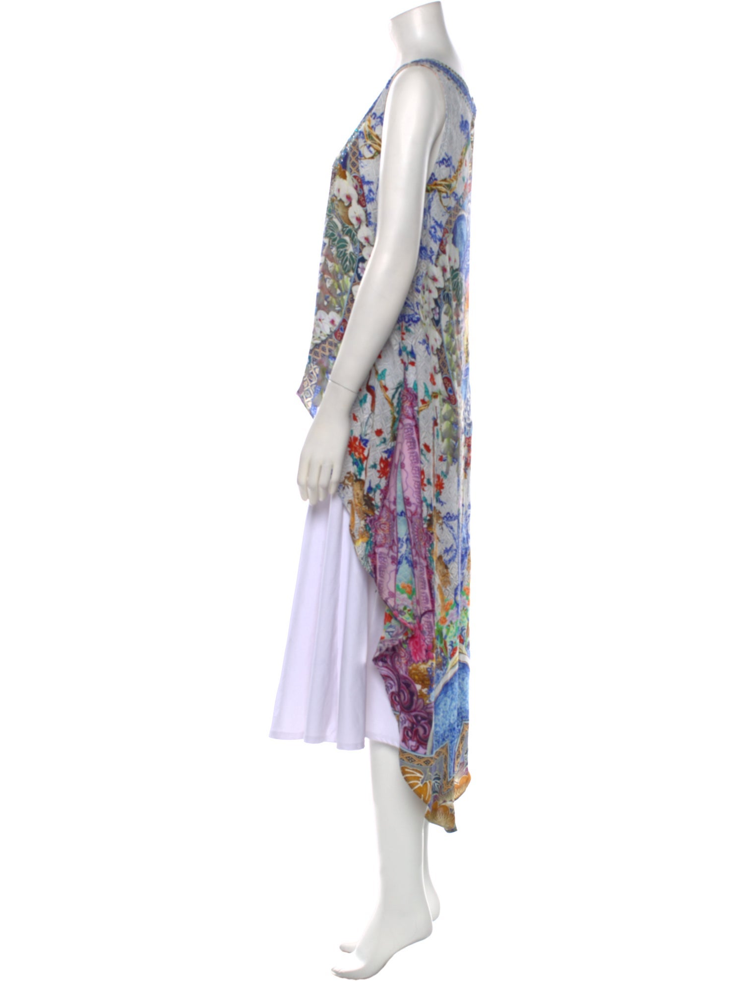 Camilla Silk Printed Tunic