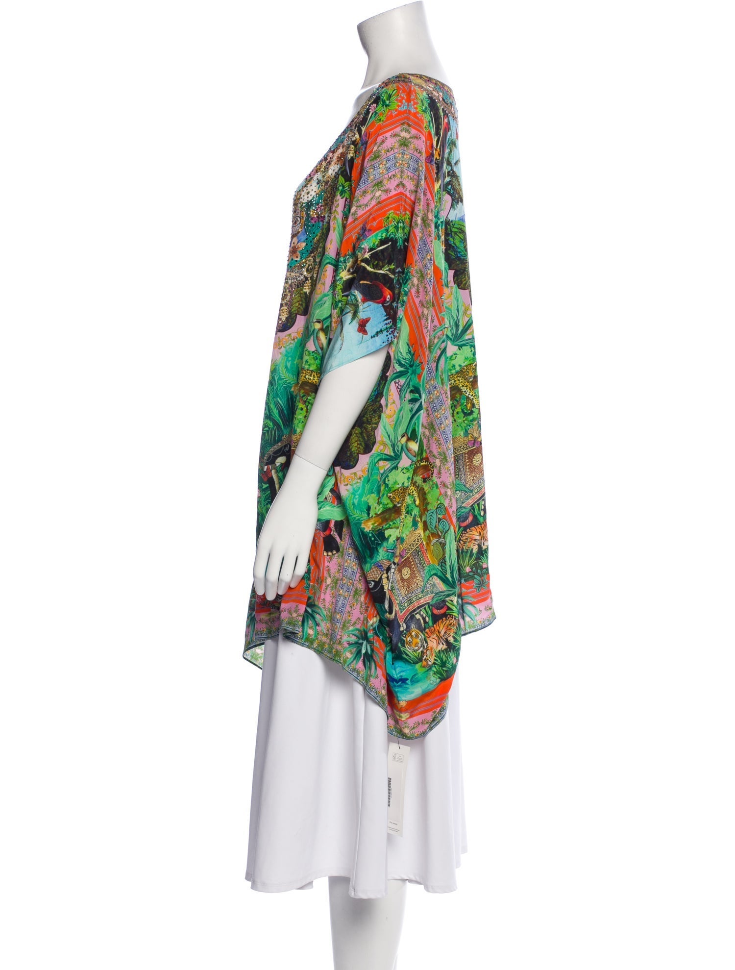 Camilla Silk Printed Tunic