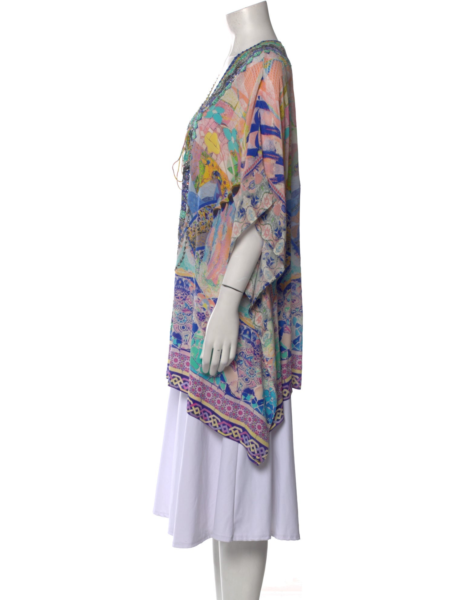 Camilla Silk Printed Tunic