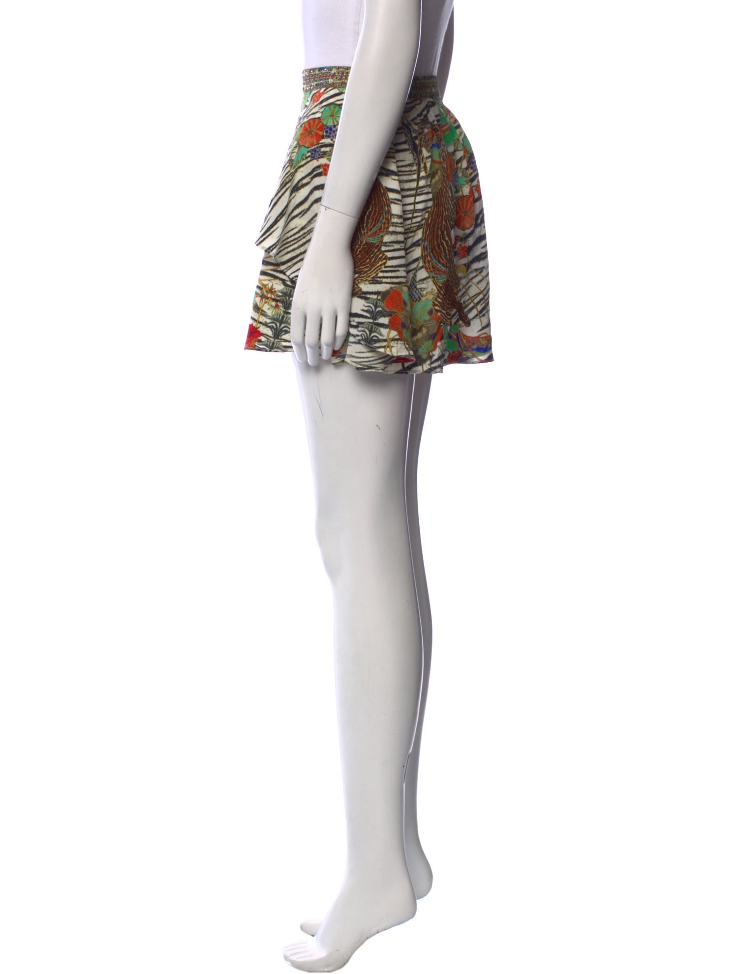 Camilla Silk Mini Shorts