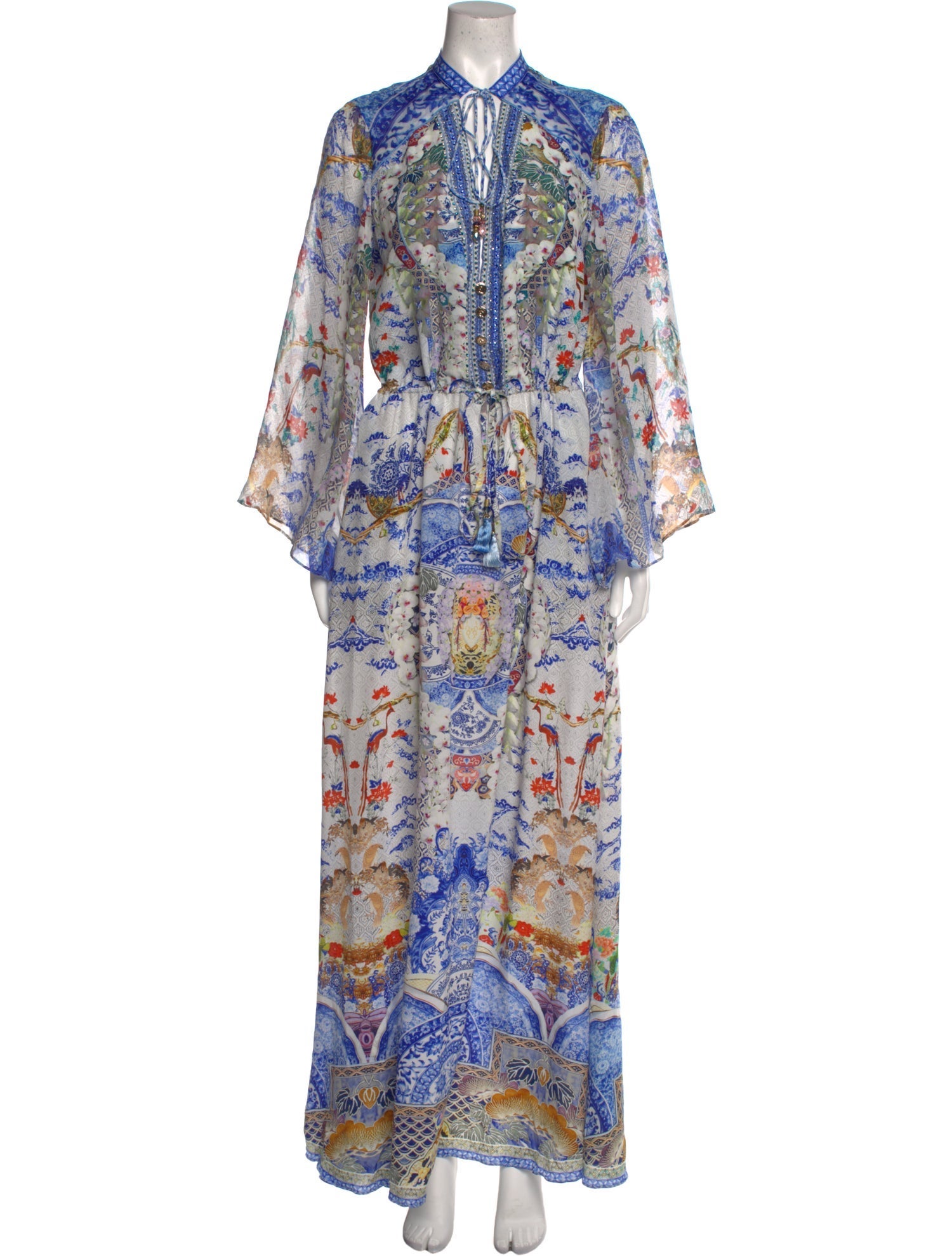 Camilla Silk Long Dress