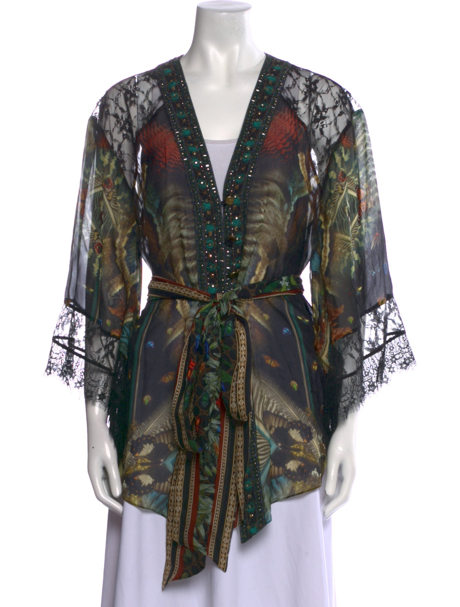 Camilla Silk Printed Tunic