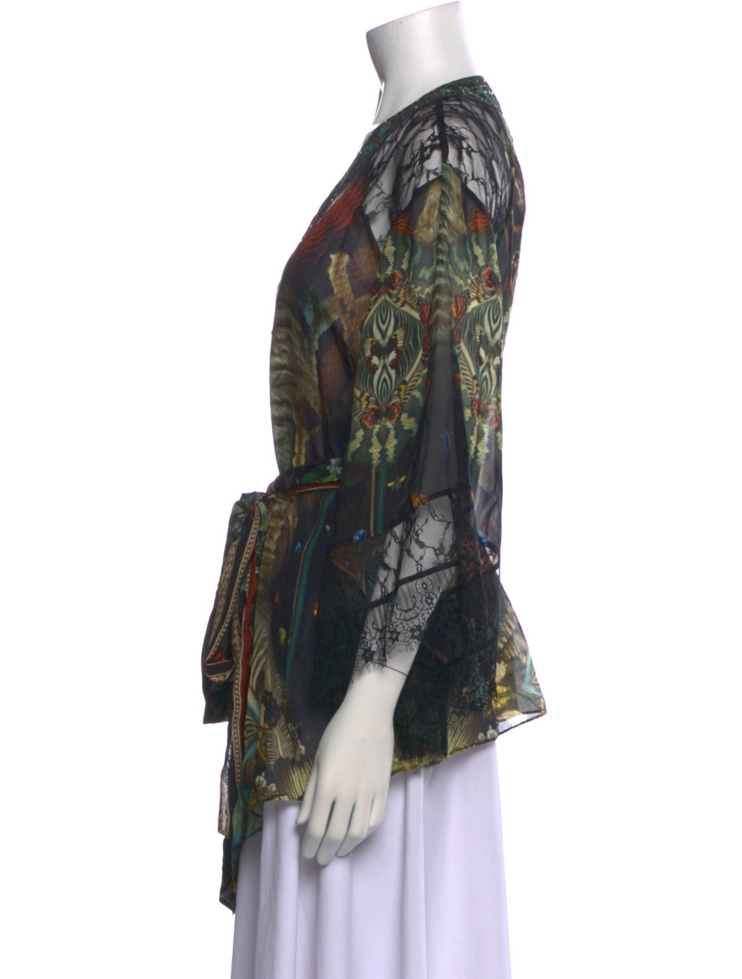 Camilla Silk Printed Tunic