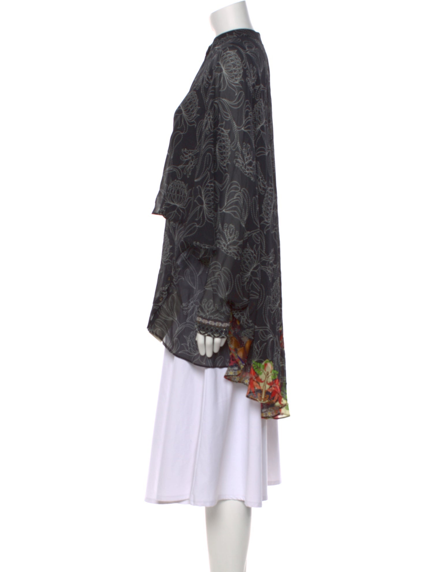 Camilla Silk Printed Blouse