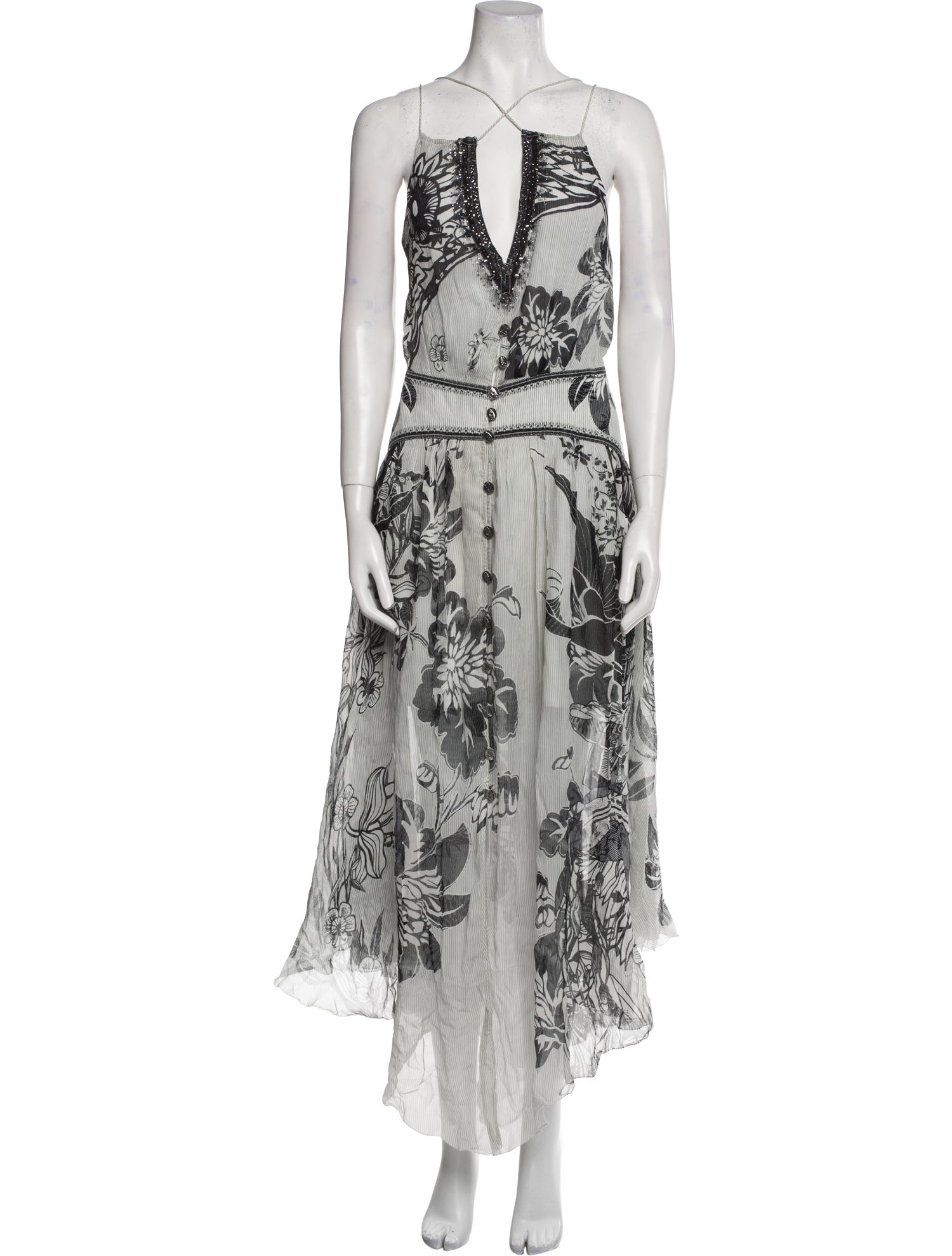 Camilla Silk Long Dress