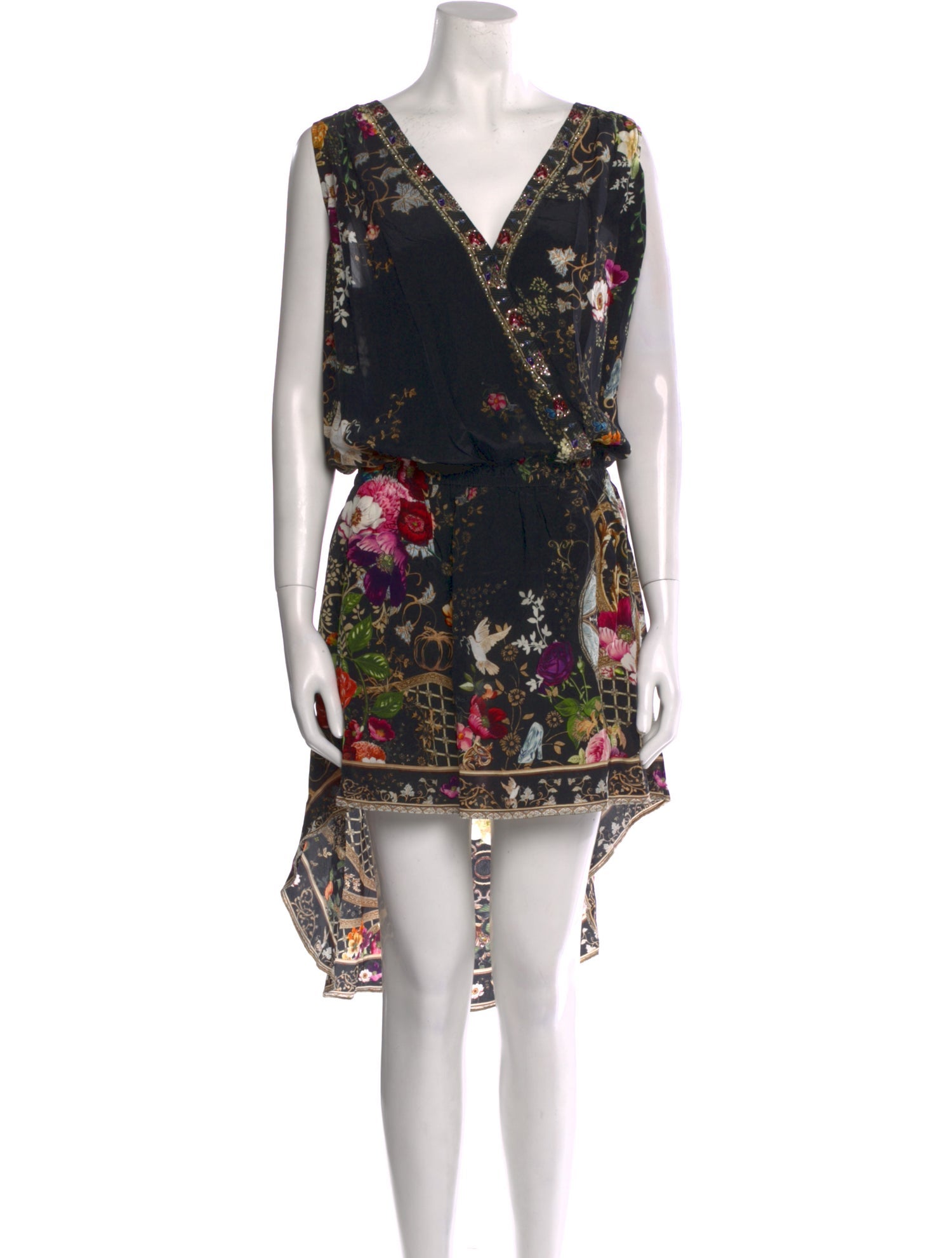 Camilla Floral Print Long Dress