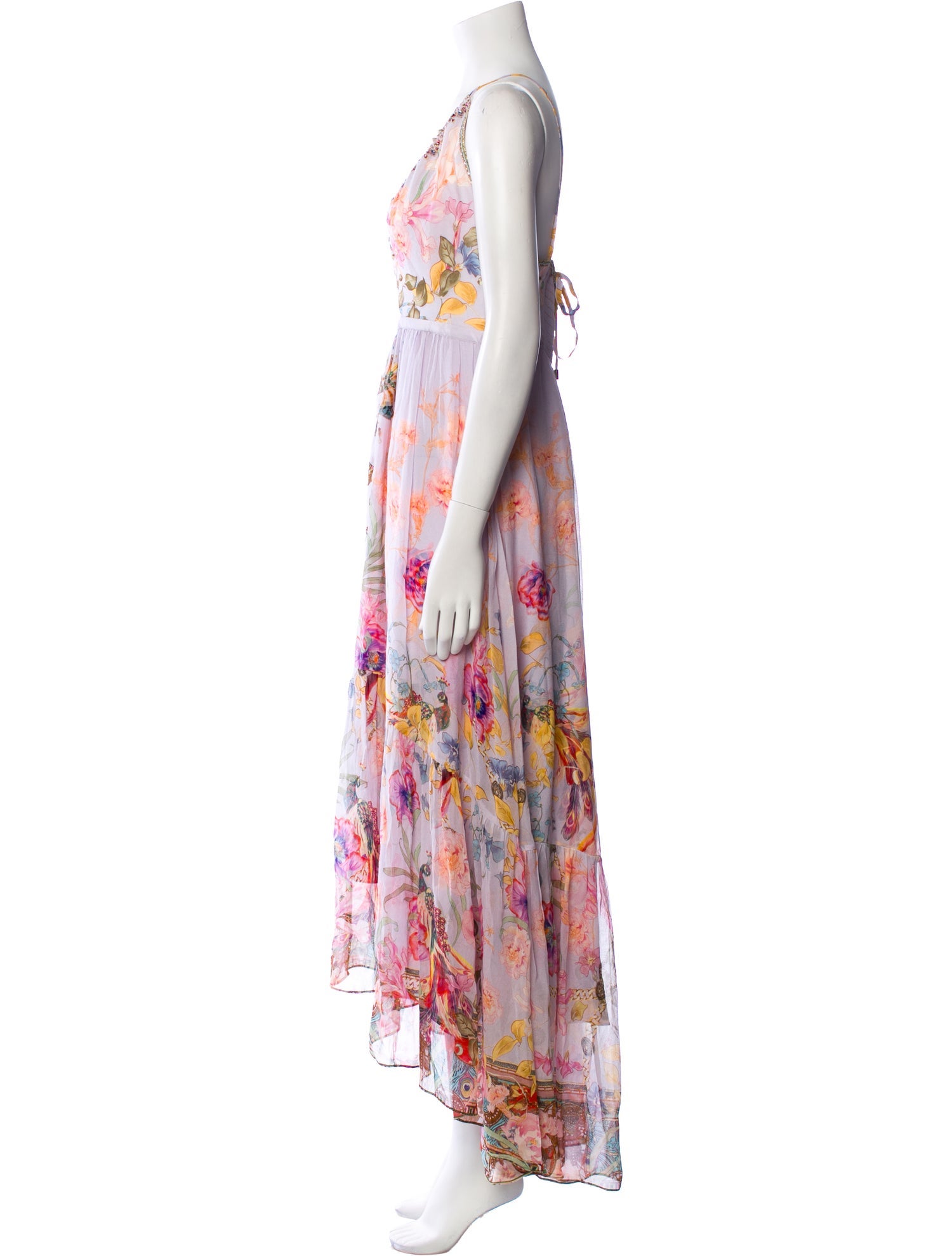 Camilla Silk Long Dress w/ Tags