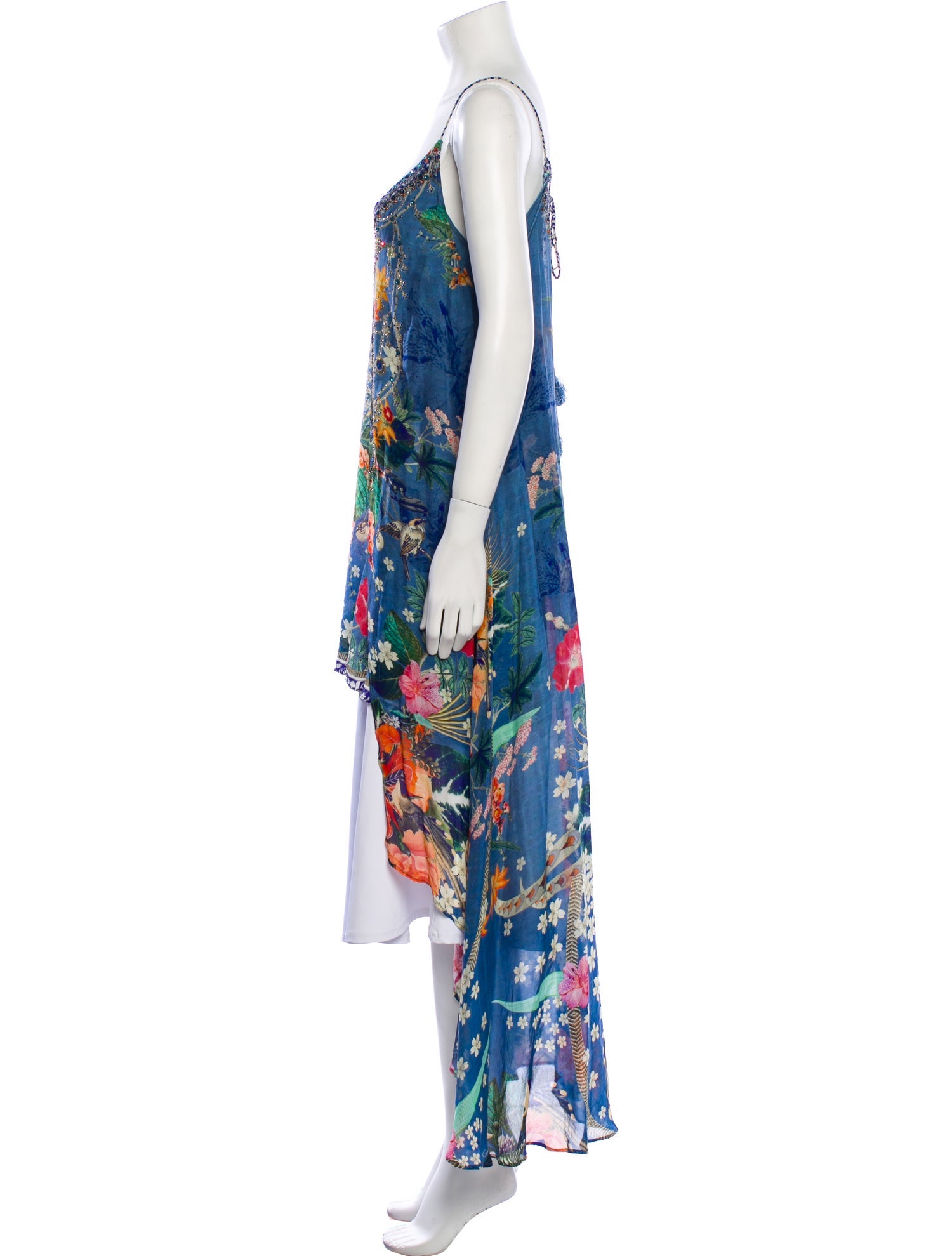 Camilla Silk Floral Print Tunic