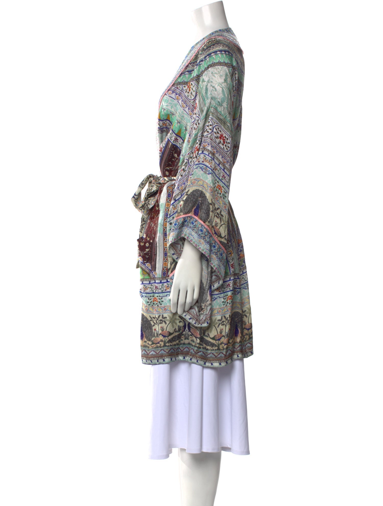 Camilla Floral Print V-Neck Tunic