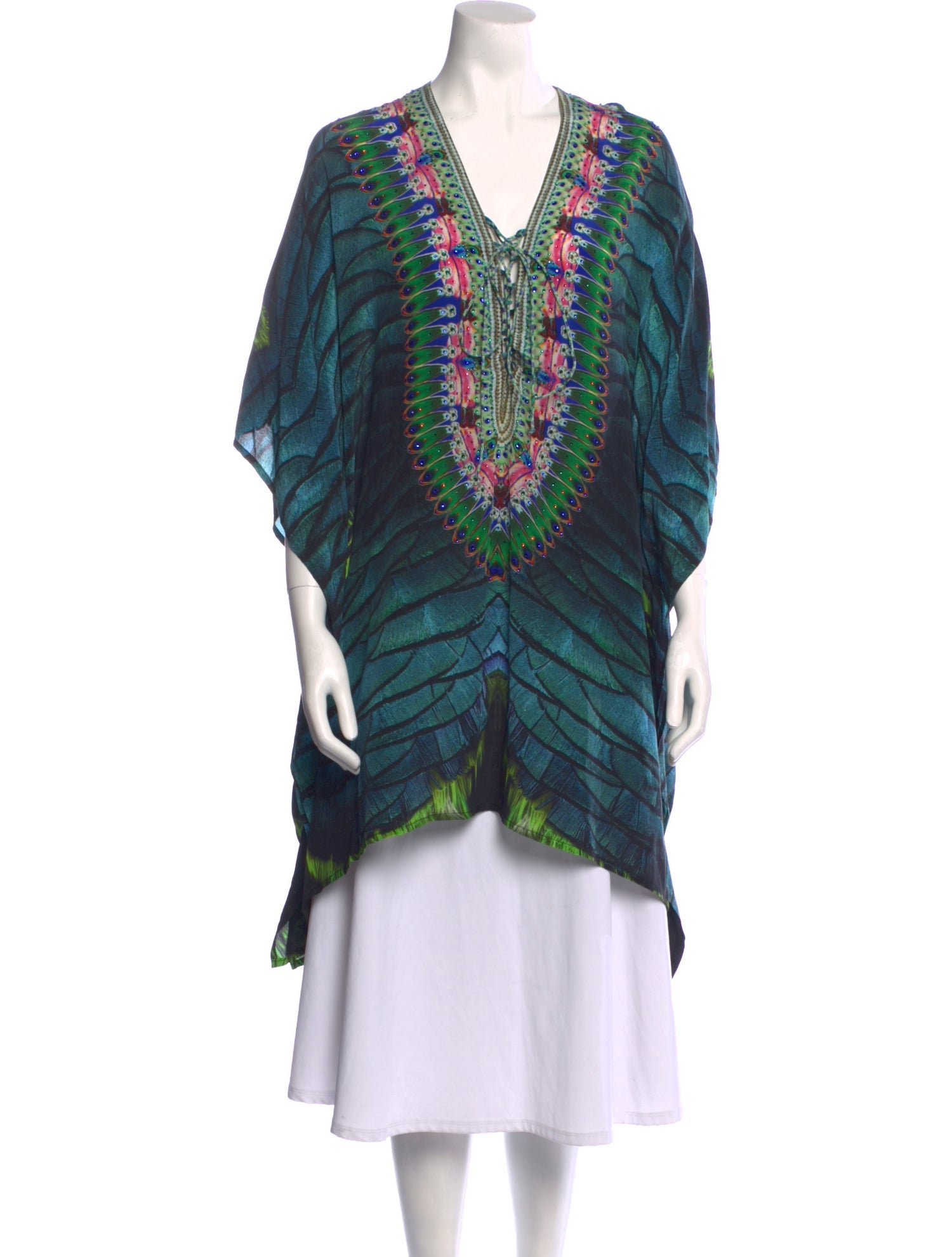 Camilla Silk Printed Tunic