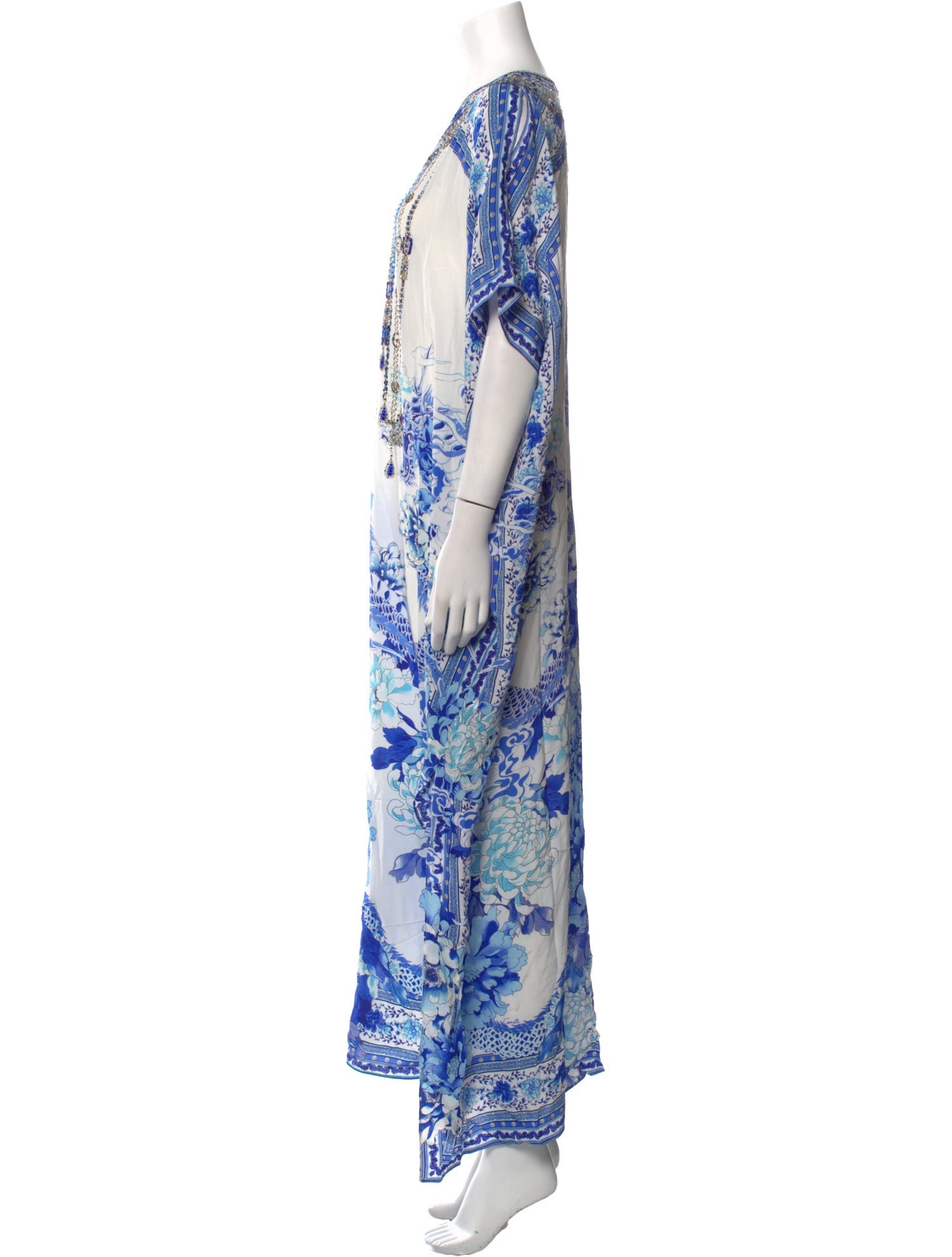 Camilla Silk Long Dress w/ Tags