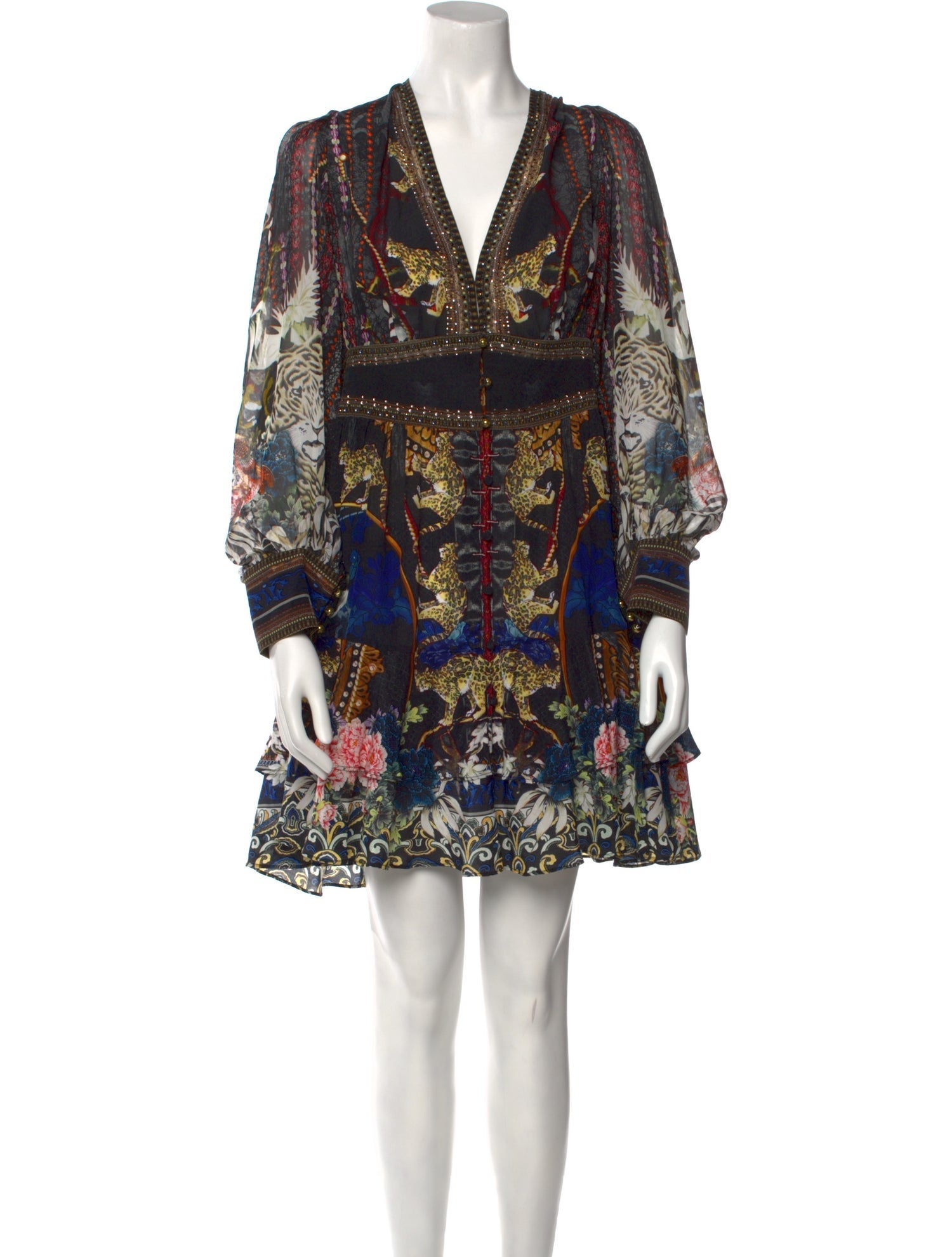 Camilla Silk Mini Dress