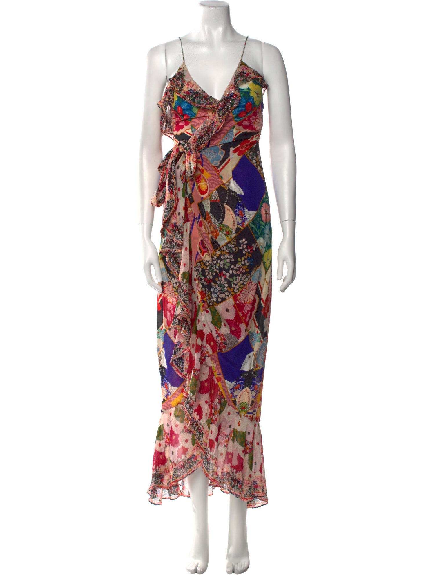 Camilla Silk Long Dress