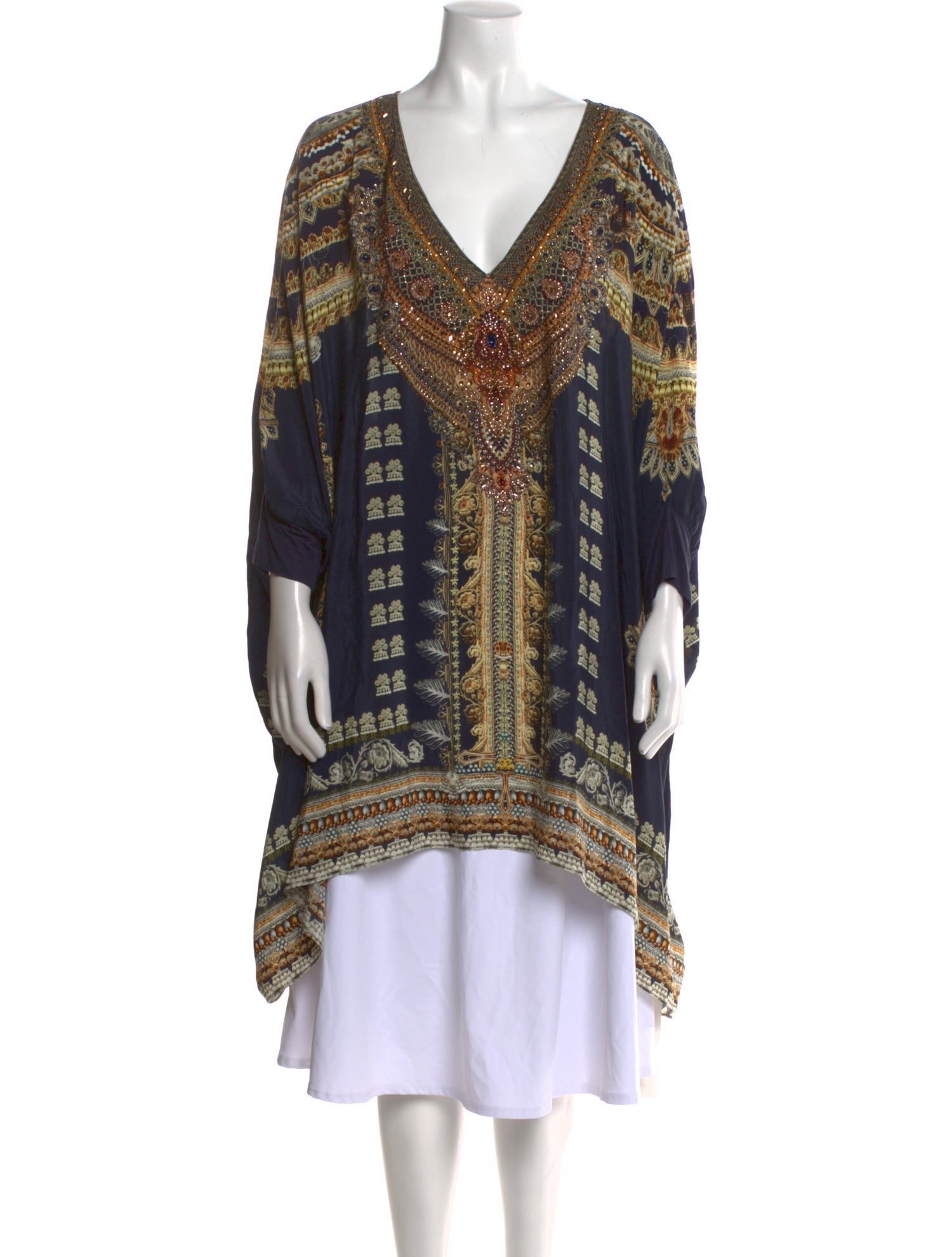 Camilla Silk Printed Tunic