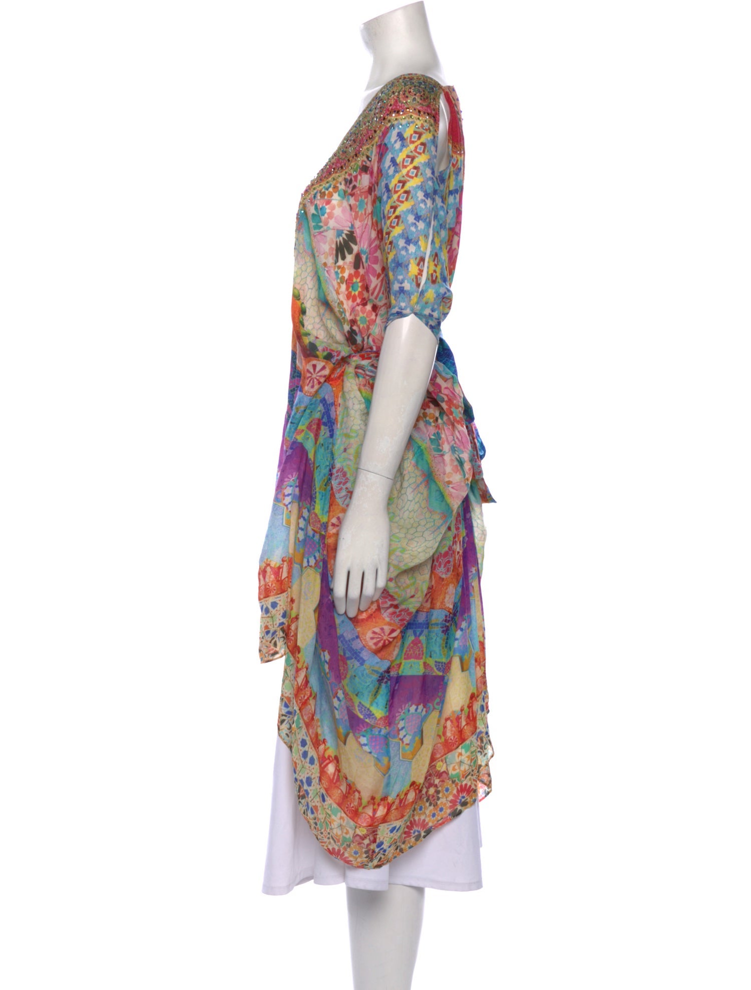Camilla Silk Printed Tunic