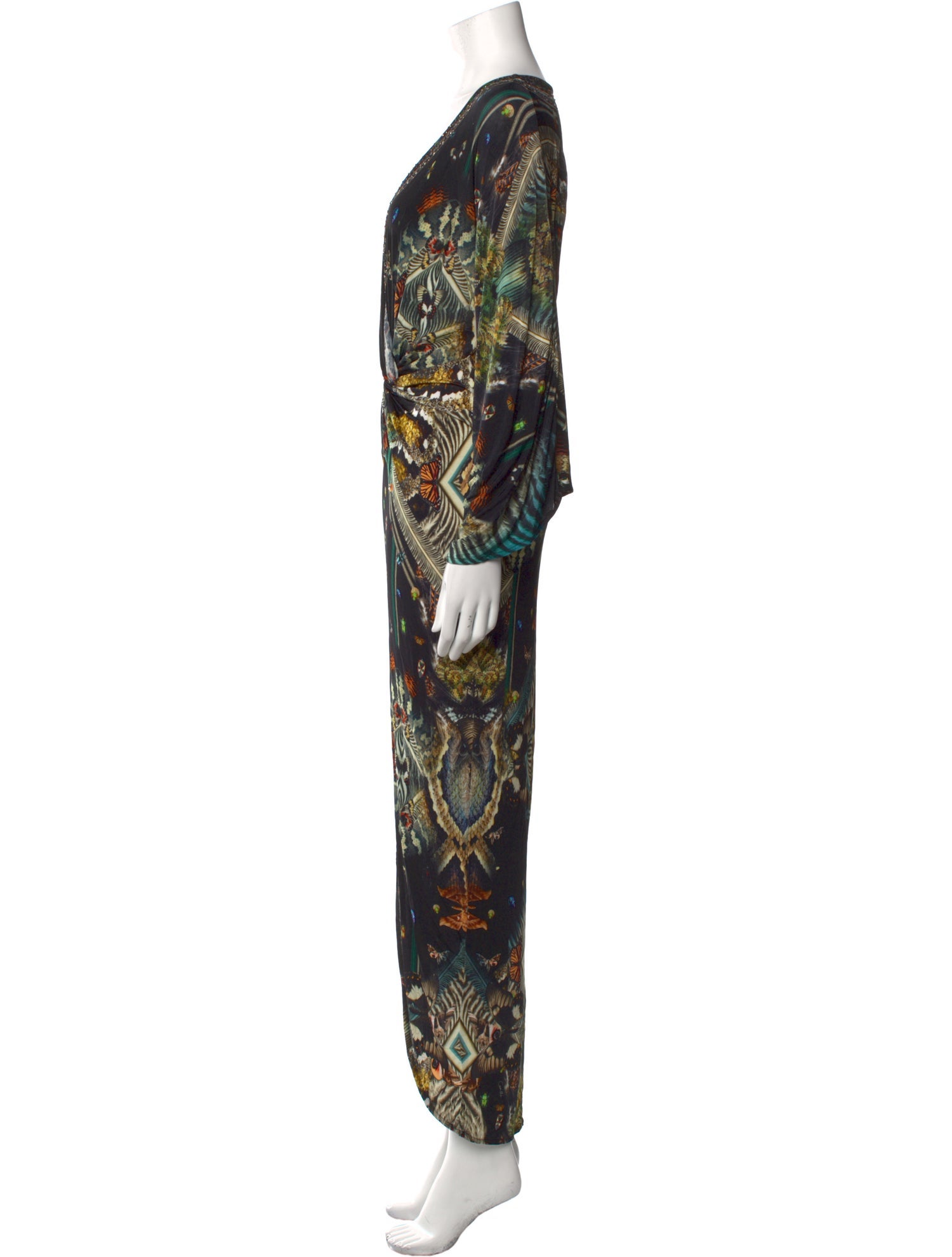 Camilla Silk Long Dress