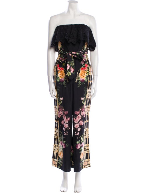 Camilla Printed Strapless Jumpsuit