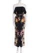 Camilla Printed Strapless Jumpsuit