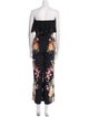 Camilla Printed Strapless Jumpsuit